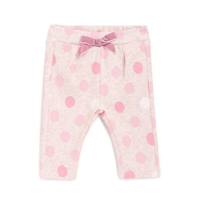 Girls Medium Natural Printed Long Trouser